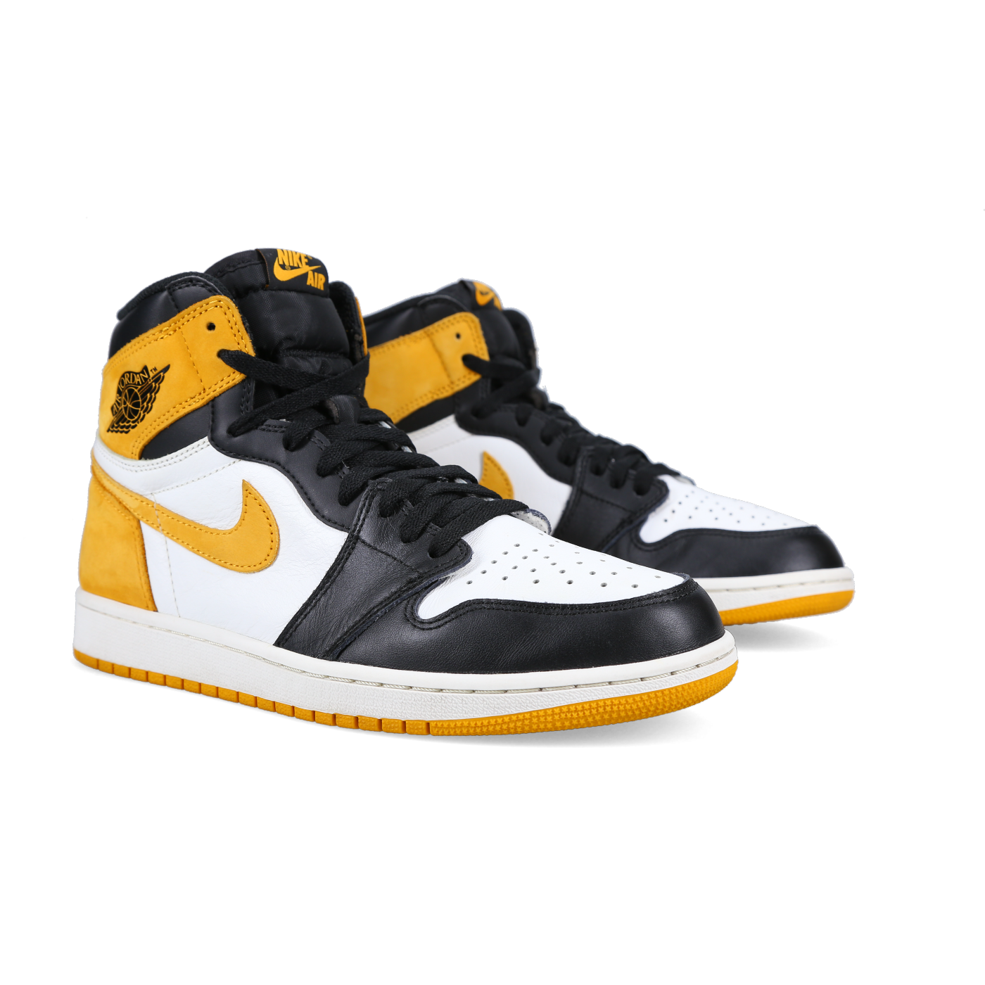 Jordan 1 Retro High OG 'Best Hand In The Game - Yellow Ochre' - Front View