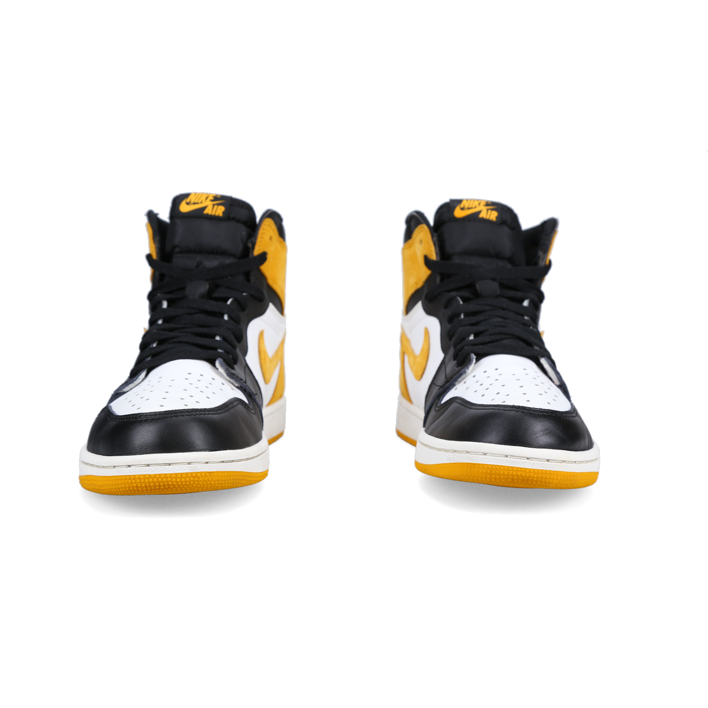 Jordan 1 Retro High OG 'Best Hand In The Game - Yellow Ochre' - Back View