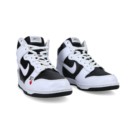 Supreme X Nike SB Dunk High 'By Any Means - Stormtrooper' - Side View