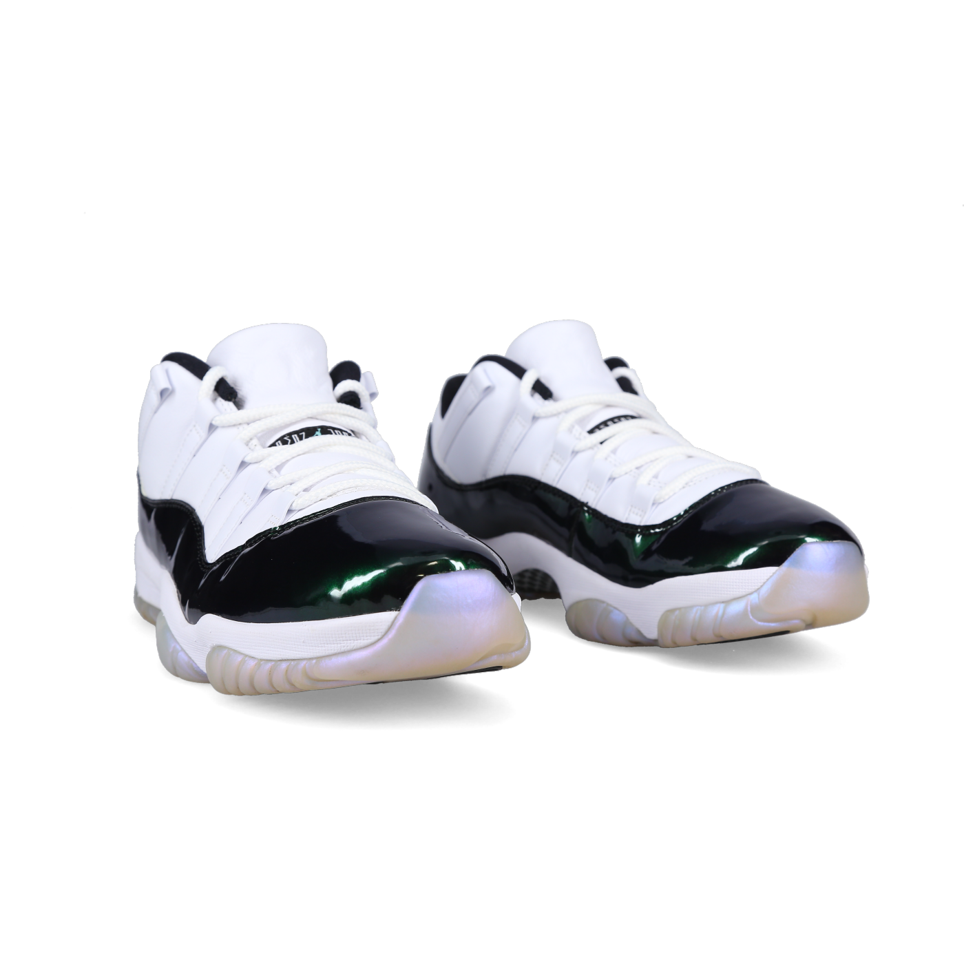 Jordan 11 Retro Low 'Emerald' - Side View