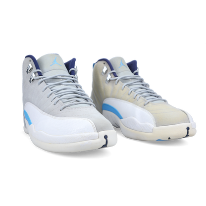 Jordan 12 Retro 'Grey University Blue' - Side View