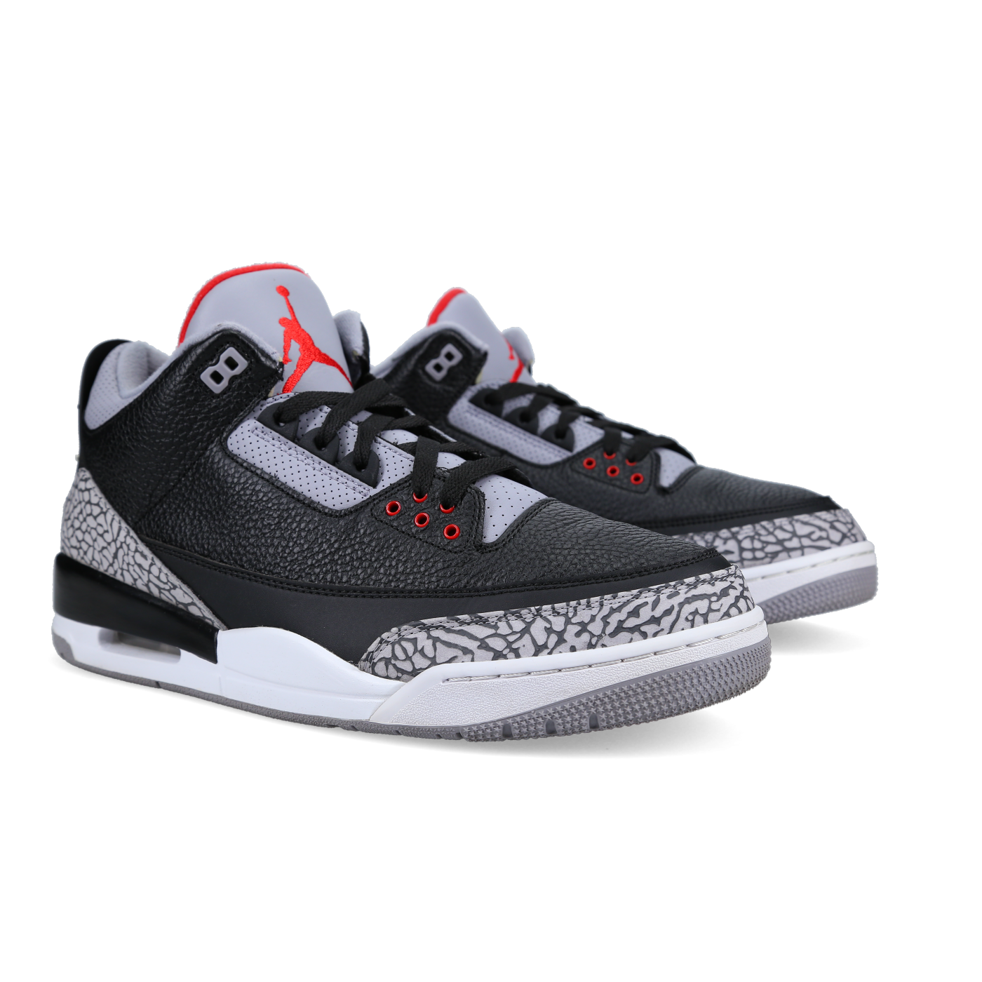 Jordan 3 Retro OG 'Black Cement' 2018 - Front View