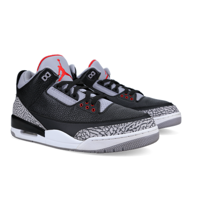 Jordan 3 Retro OG 'Black Cement' 2018 - Front View