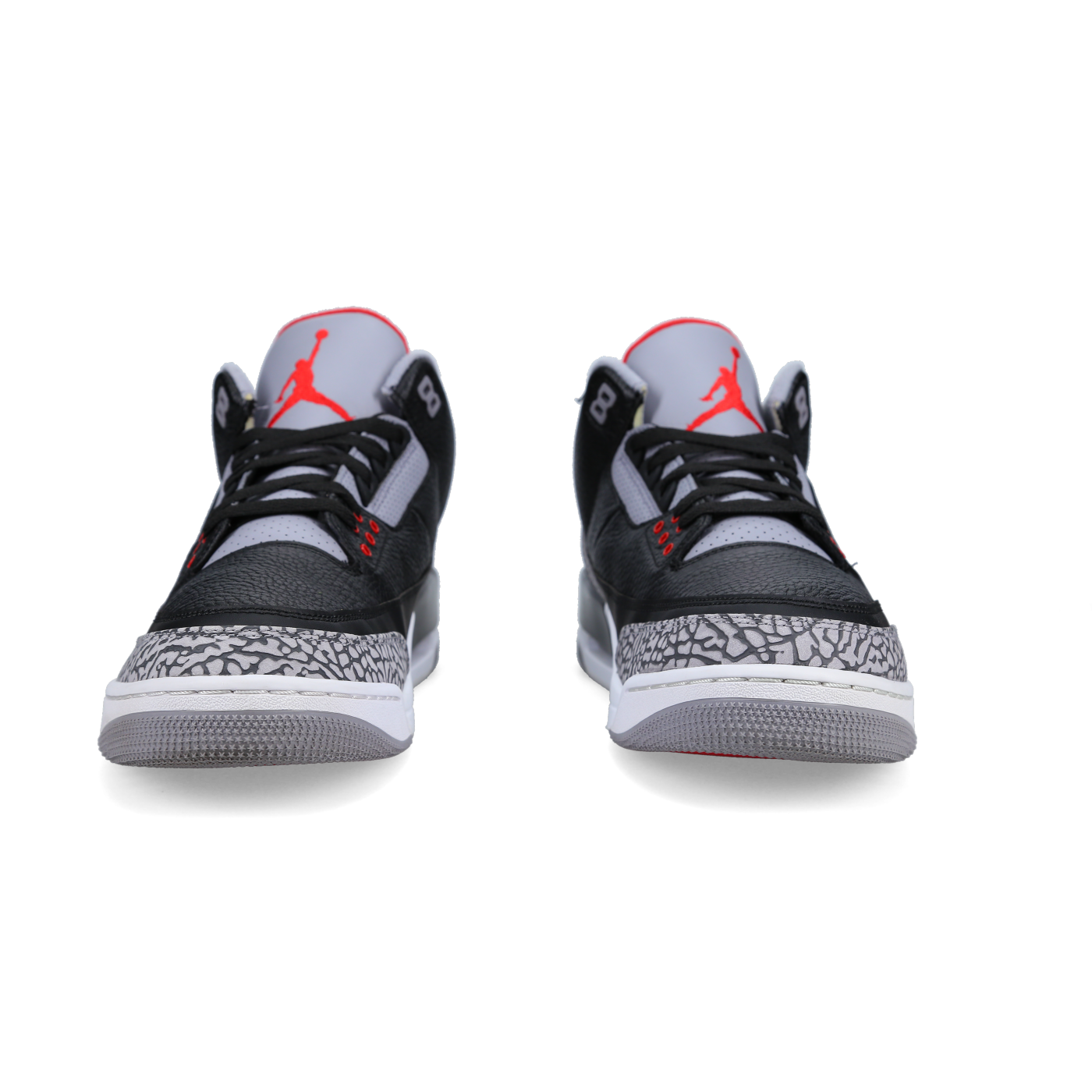 Jordan 3 Retro OG 'Black Cement' 2018 - Back View