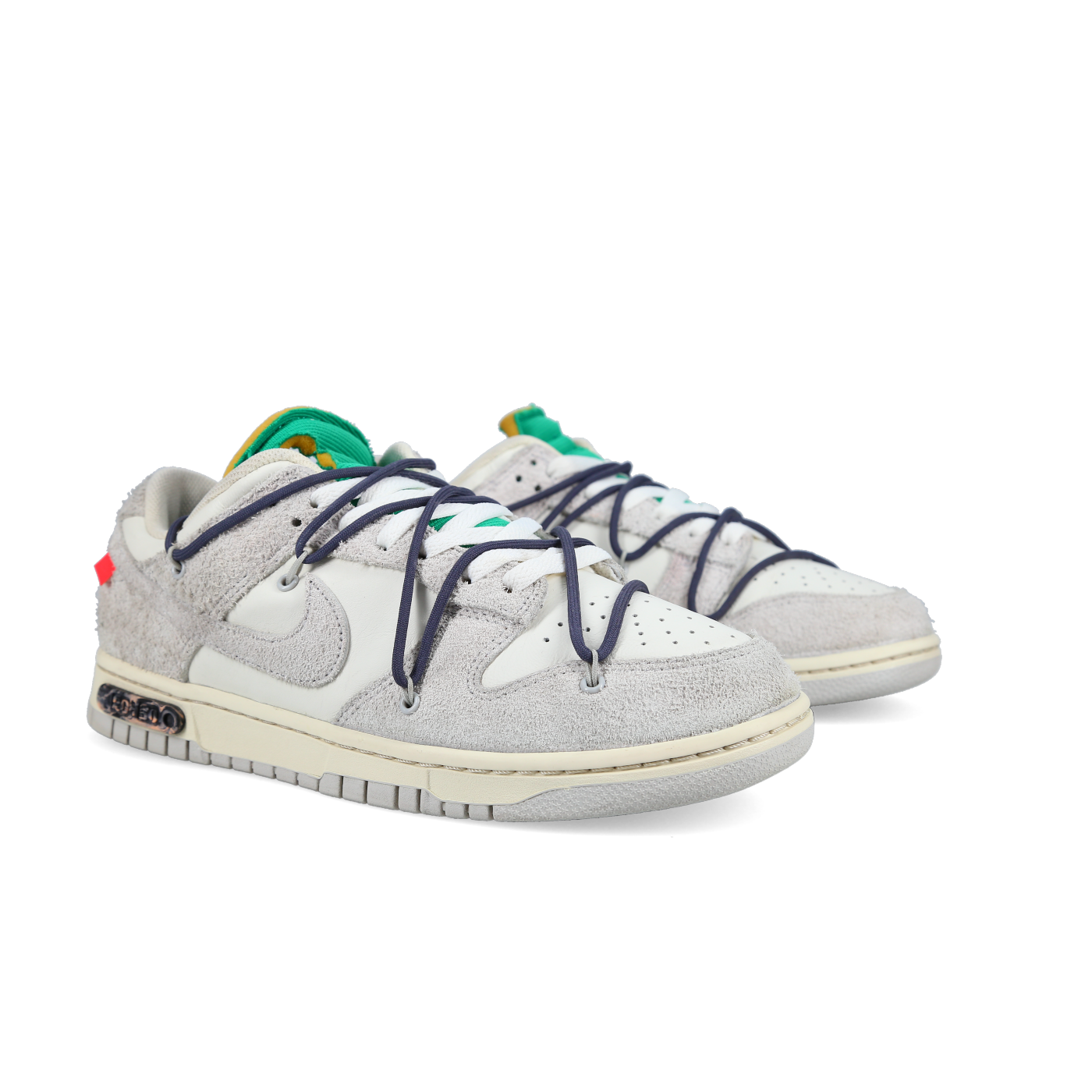 Off White X Nike Dunk Low 'Lot 20 Of 50' - Front View