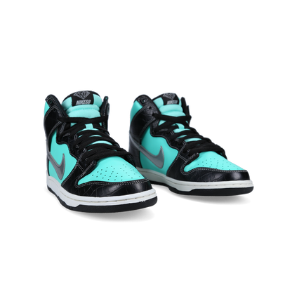 Diamond Supply Co. X Nike SB Dunk High Premium 'Tiffany' - Side View