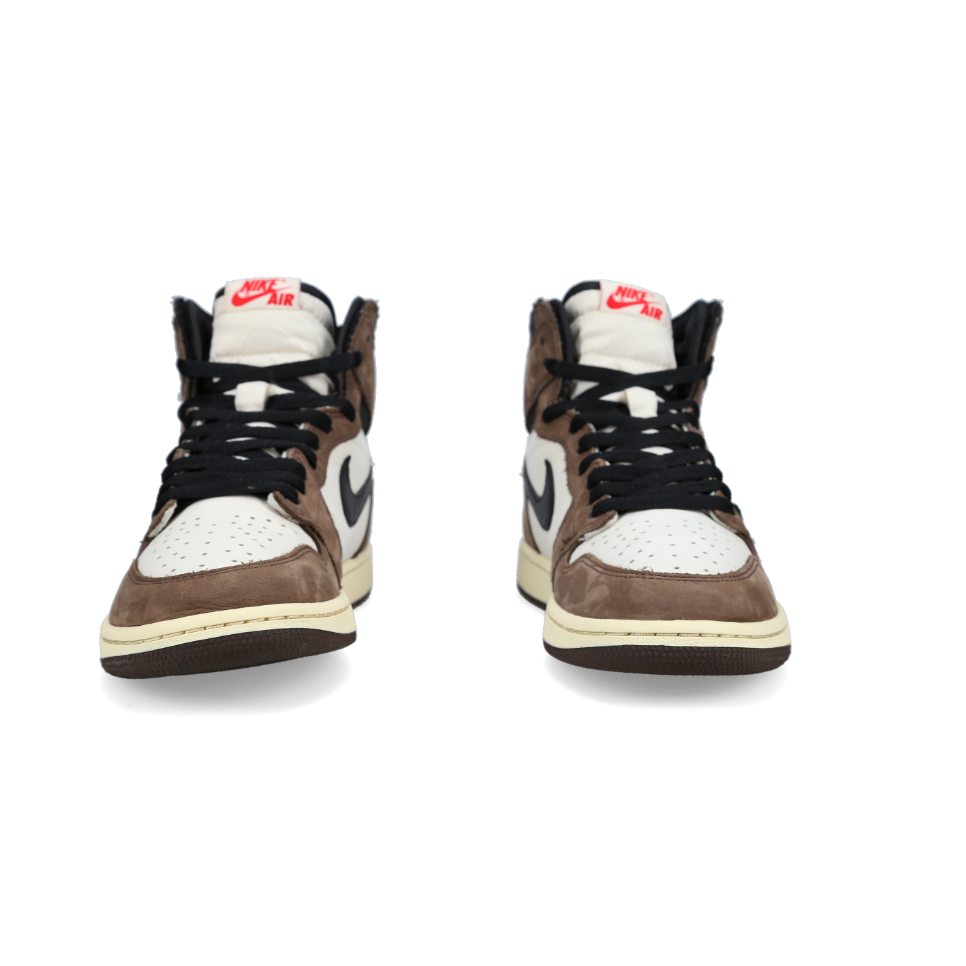 Travis Scott X Jordan 1 Retro High OG 'Mocha' - Back View