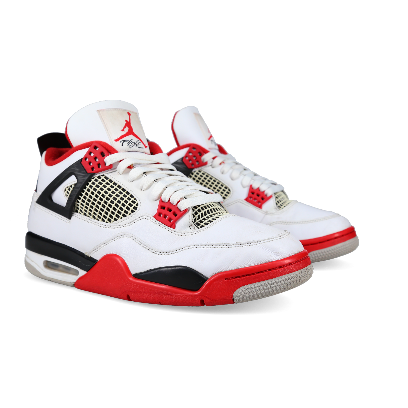 Jordan 4 Retro OG 'Fire Red' 2020 - Front View