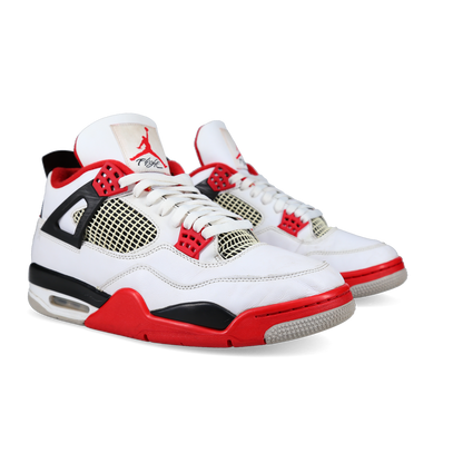 Jordan 4 Retro OG 'Fire Red' 2020 - Front View