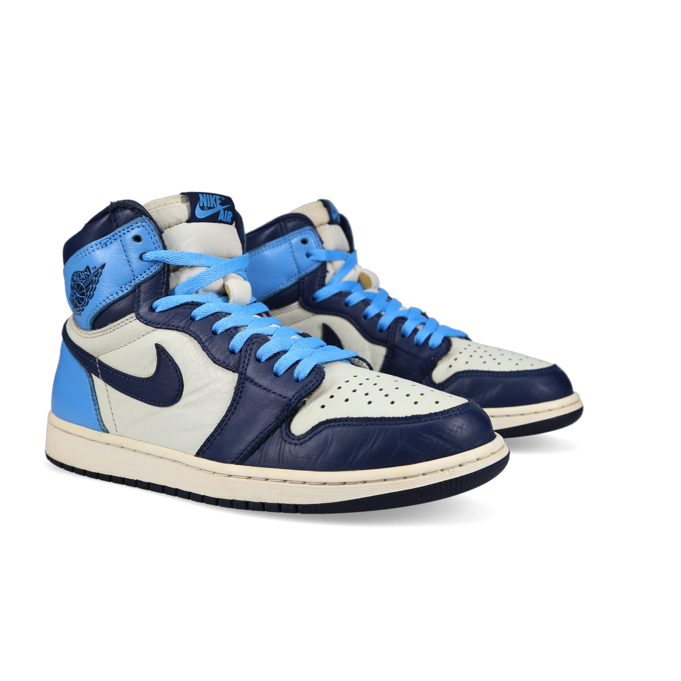 Jordan 1 Retro High OG 'Obsidian' - Front View