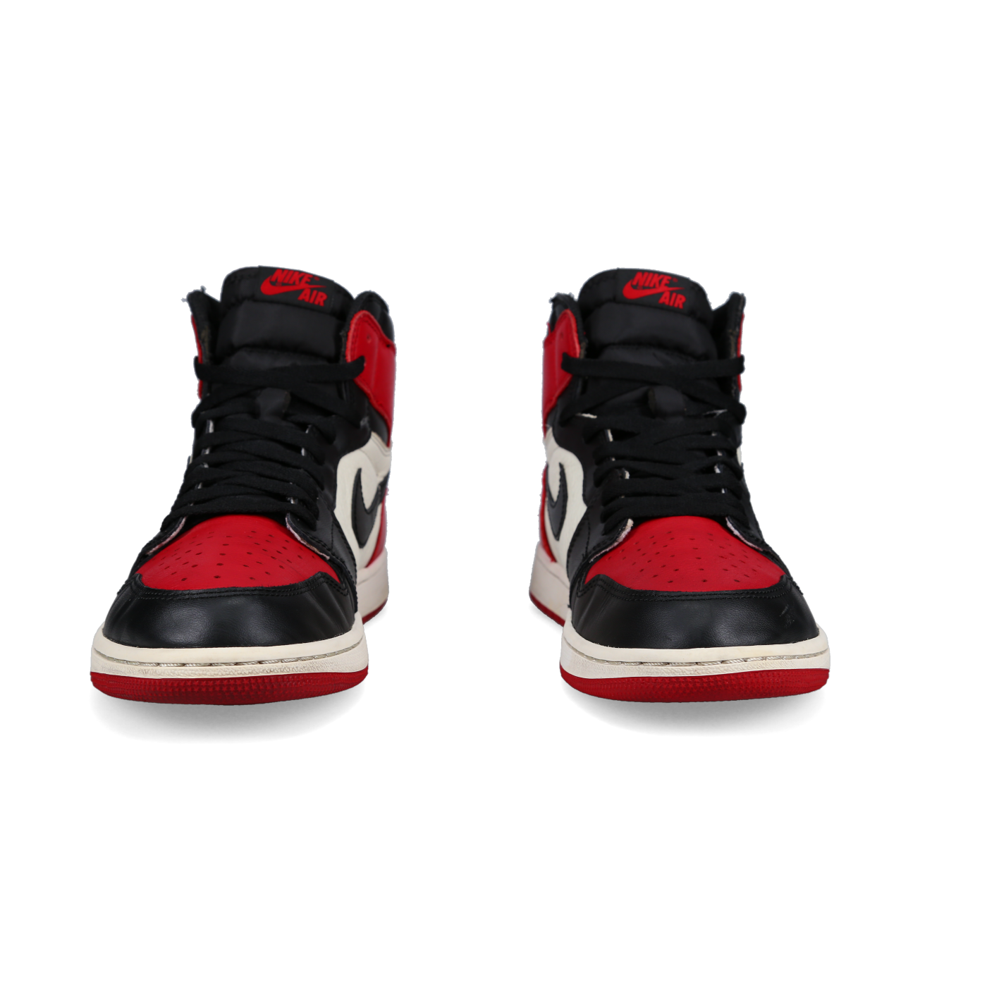 Jordan 1 Retro High OG 'Bred Toe' - Back View