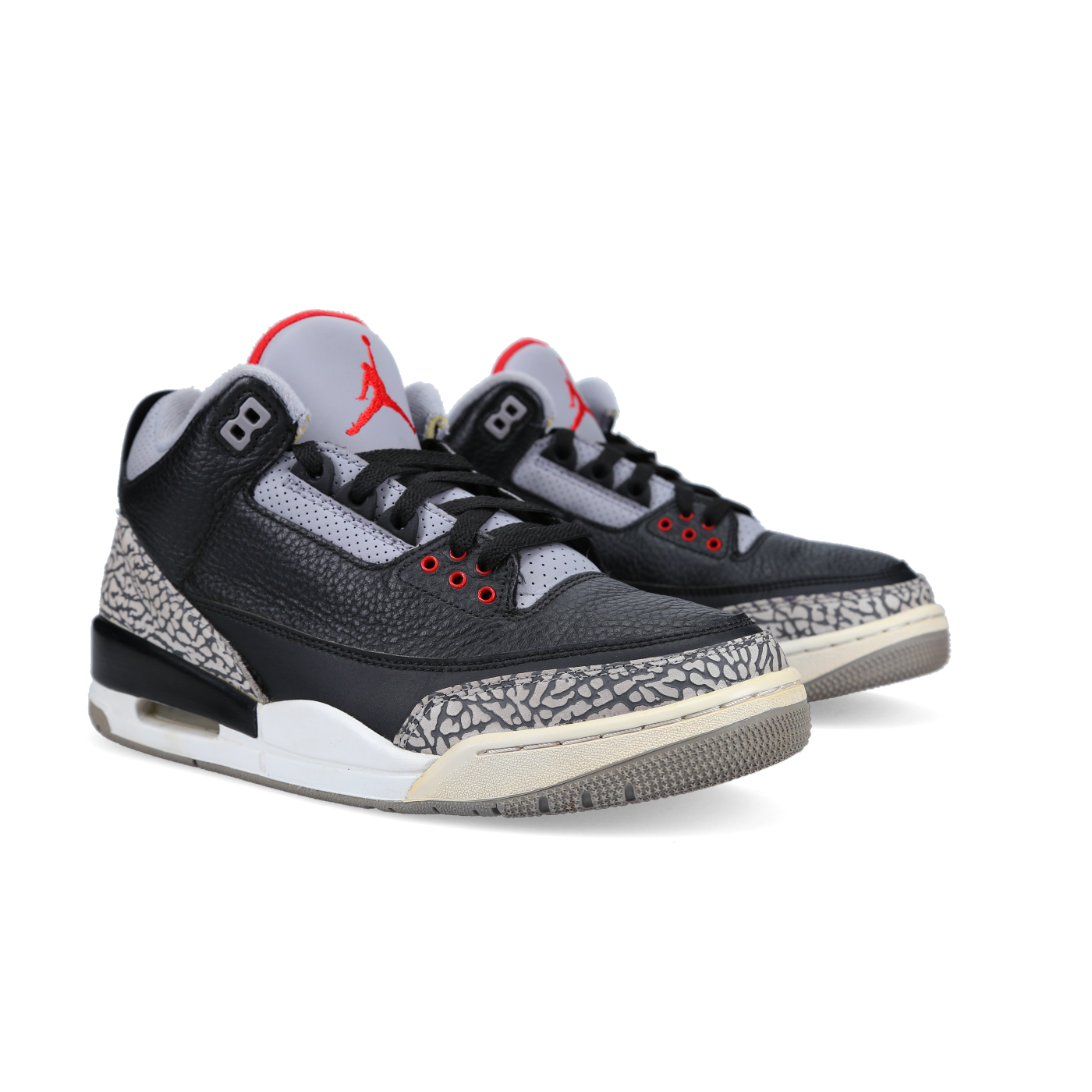 Jordan 3 Retro OG 'Black Cement' 2018 - Front View