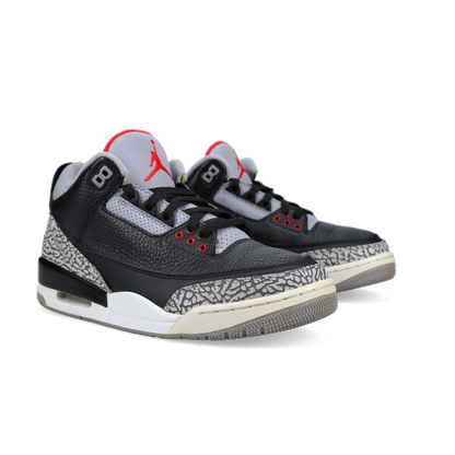 Jordan 3 Retro OG 'Black Cement' 2018 - Front View