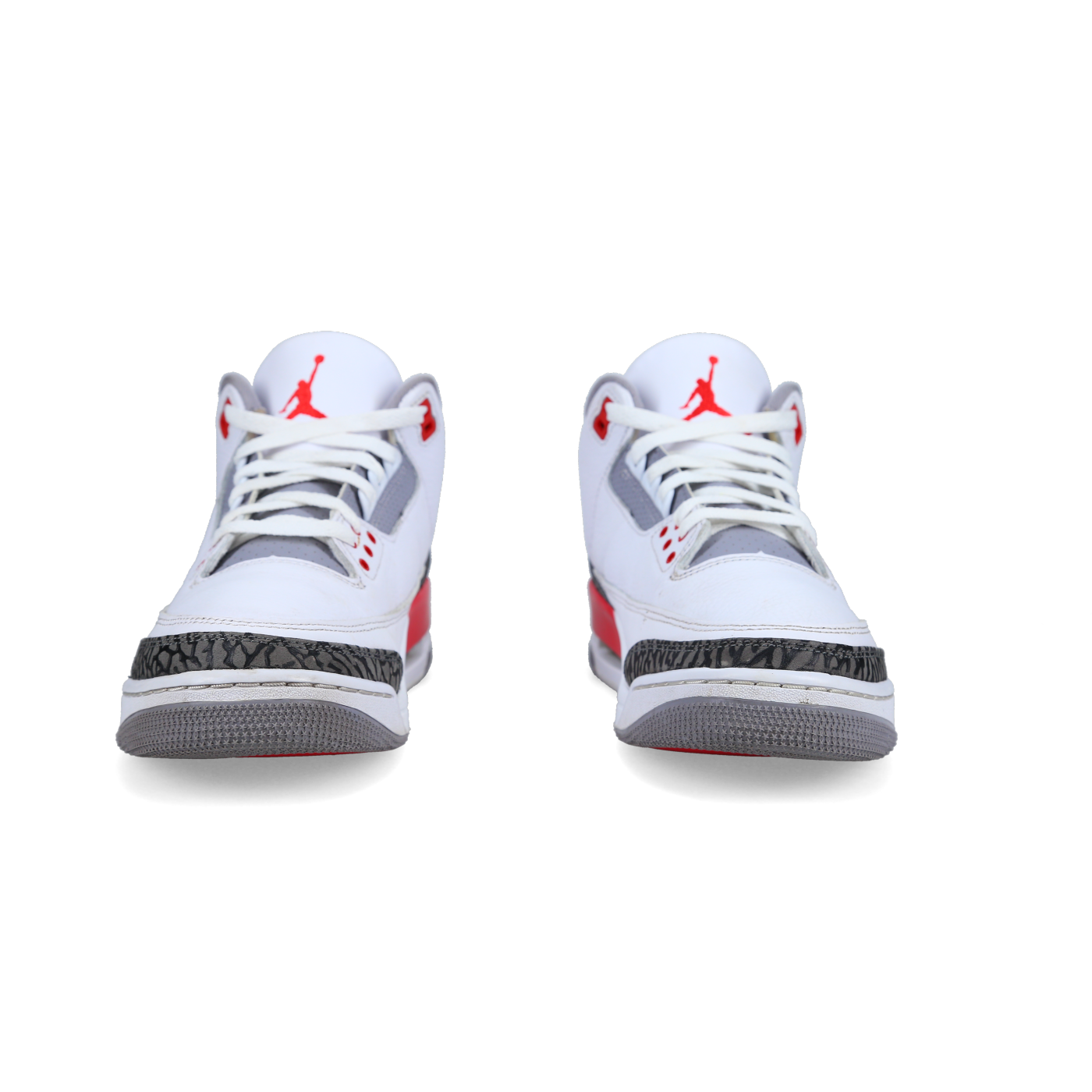 Jordan 3 Retro 'Fire Red' 2022 - Back View