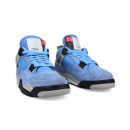 Jordan 4 Retro 'University Blue' - Side View