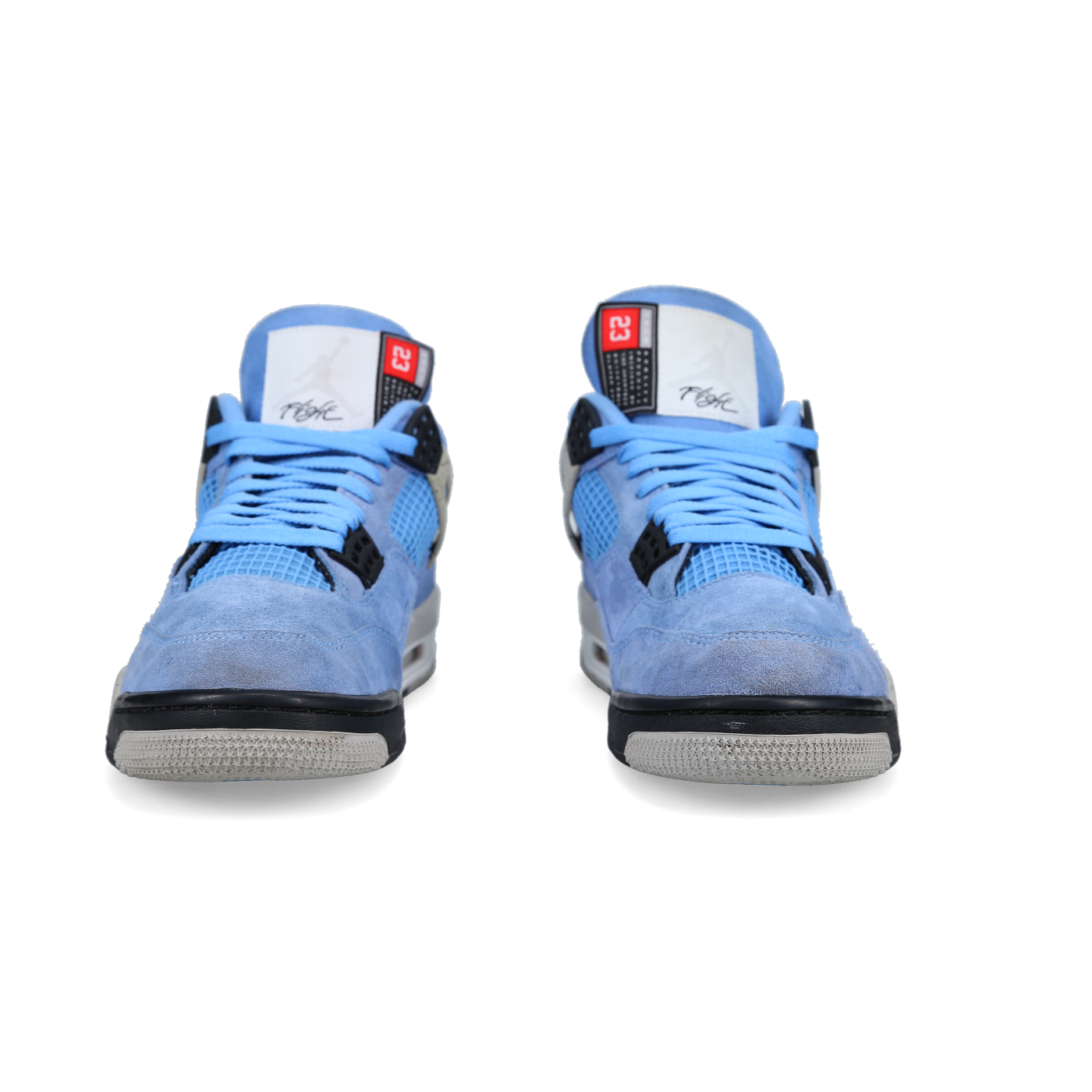 Jordan 4 Retro 'University Blue' - Back View