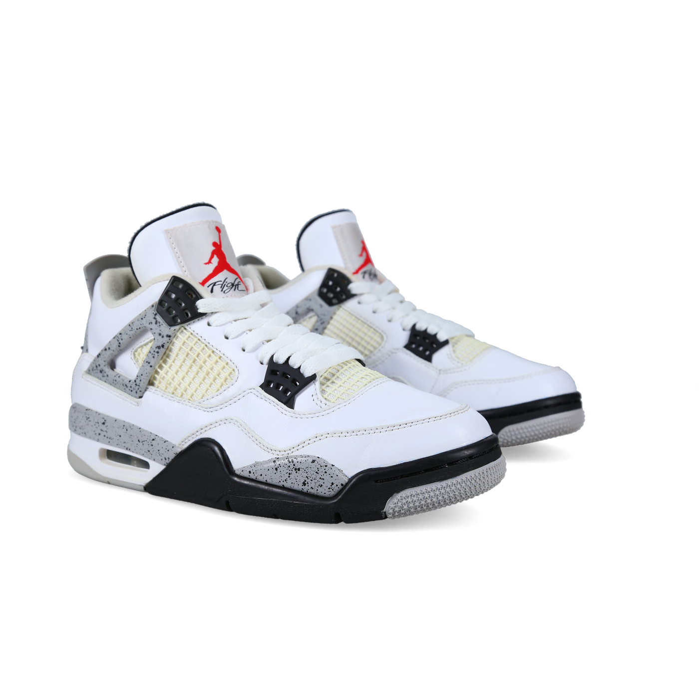 Jordan 4 Retro 'White Cement' 2016 - Front View