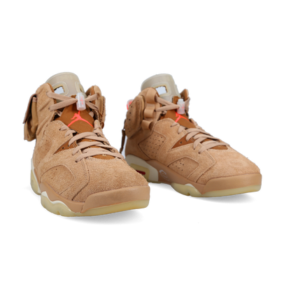 Travis Scott X Jordan 6 Retro 'British Khaki' - Side View