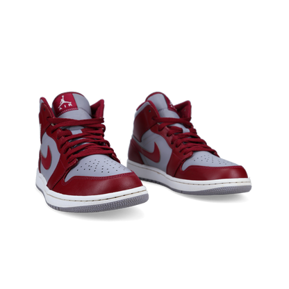 Jordan 1 Mid 'Cherrywood Red' - Side View