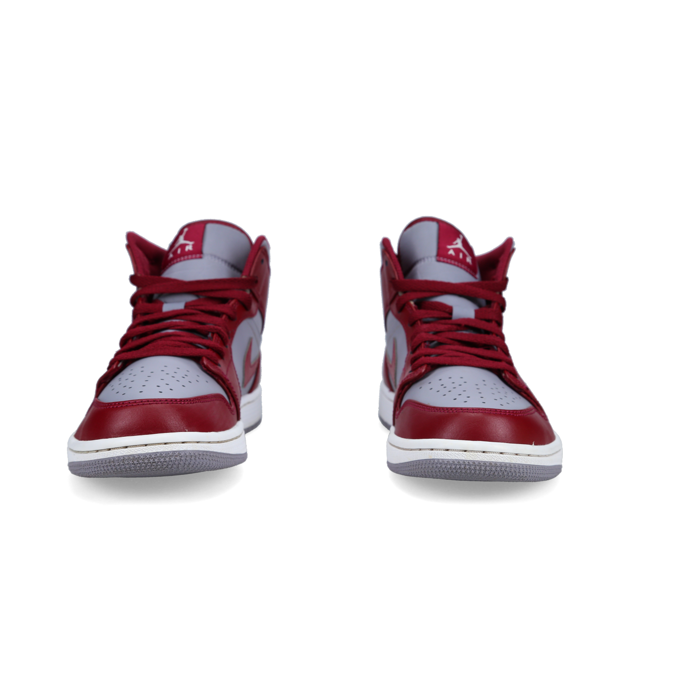 Jordan 1 Mid 'Cherrywood Red' - Back View