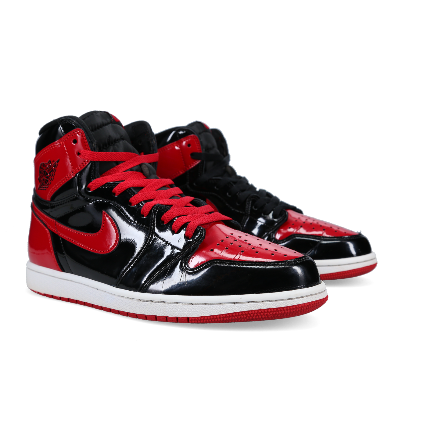 Jordan 1 Retro High OG 'Patent Bred' - Front View