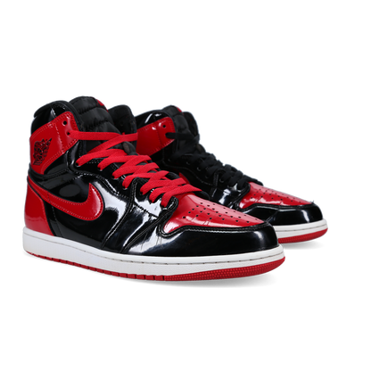 Jordan 1 Retro High OG 'Patent Bred' - Front View