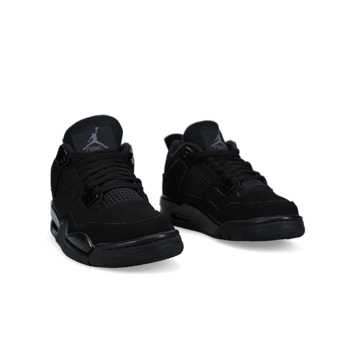 Jordan 4 Retro 'Black Cat' 2020 (GS) - Side View