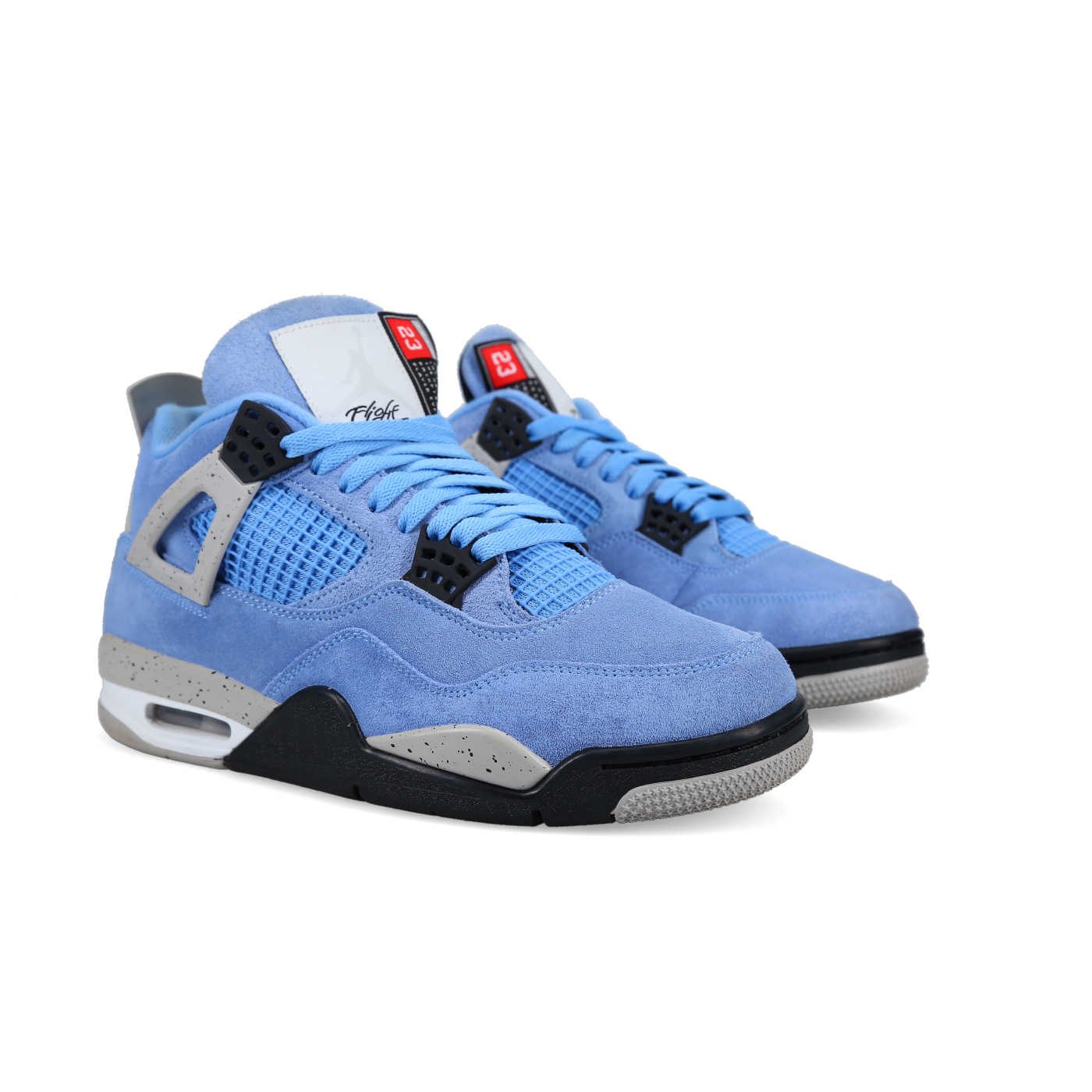 Jordan 4 Retro 'University Blue' - Front View