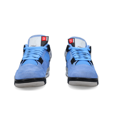 Jordan 4 Retro 'University Blue' - Back View