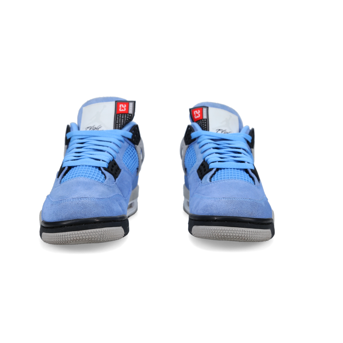 Jordan 4 Retro 'University Blue' - Back View