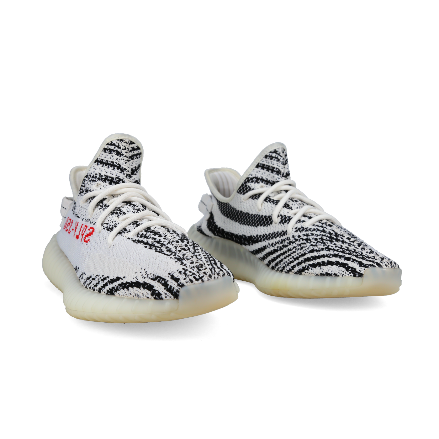 Adidas Yeezy Boost 350 V2 'Zebra' - Side View