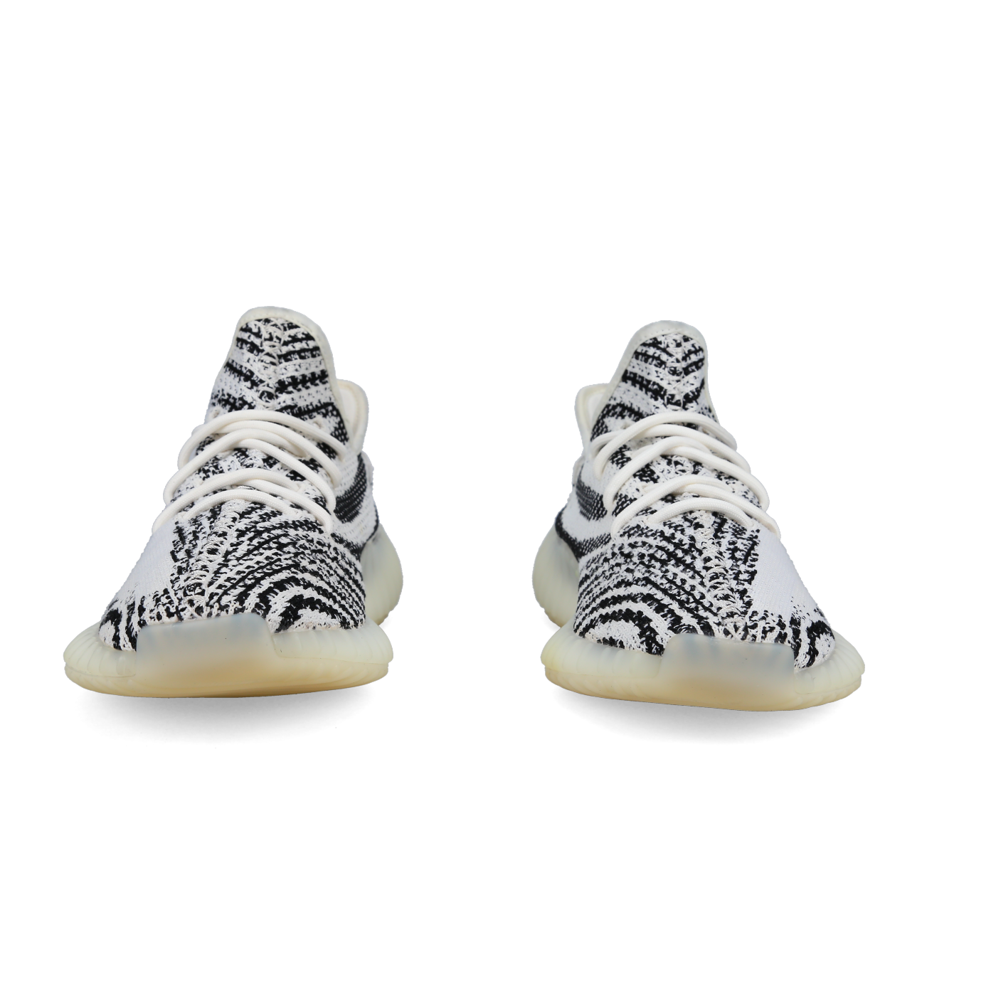 Adidas Yeezy Boost 350 V2 'Zebra' - Back View