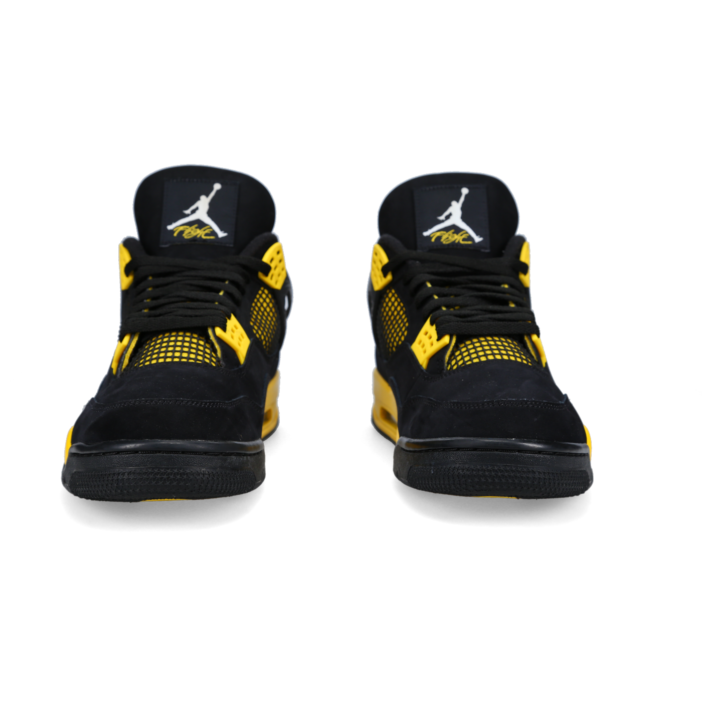 Jordan 4 Retro 'Thunder' 2023 - Back View