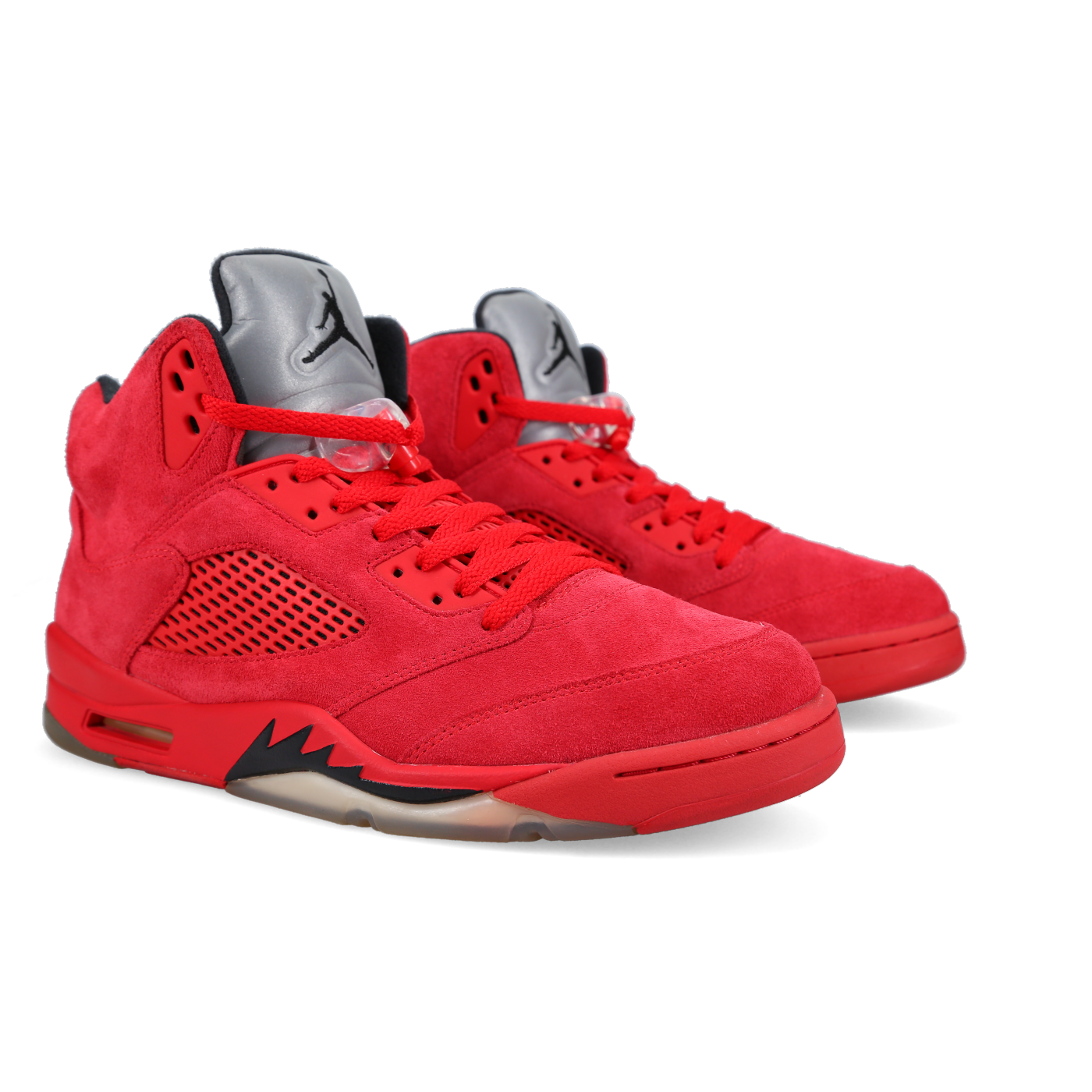 Jordan 5 Retro 'Red Suede' - Front View