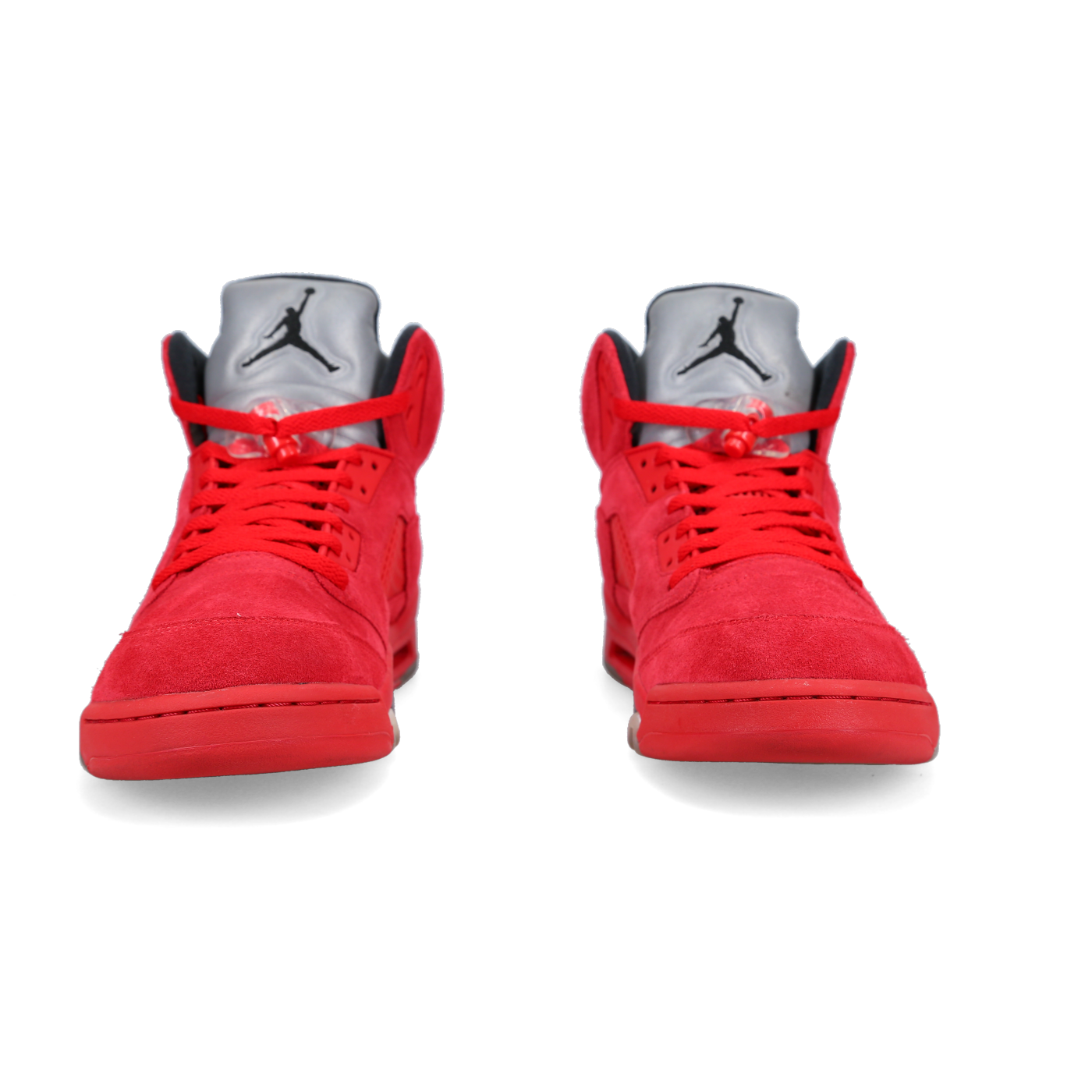 Jordan 5 Retro 'Red Suede' - Back View