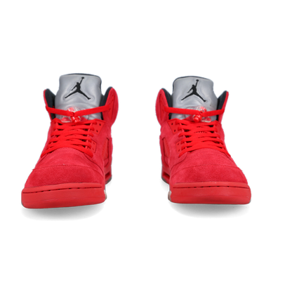 Jordan 5 Retro 'Red Suede' - Back View