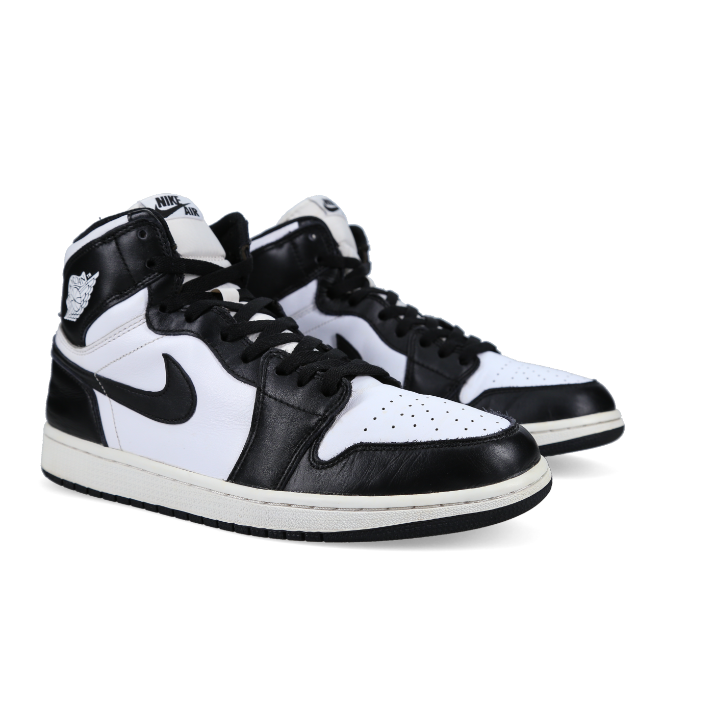 Jordan 1 Retro High OG 'Black White' 2014 - Front View