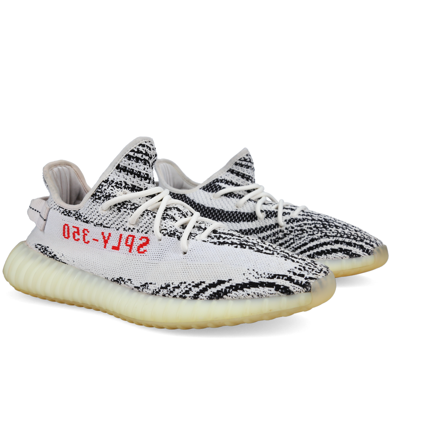 Adidas Yeezy Boost 350 V2 'Zebra' - Front View