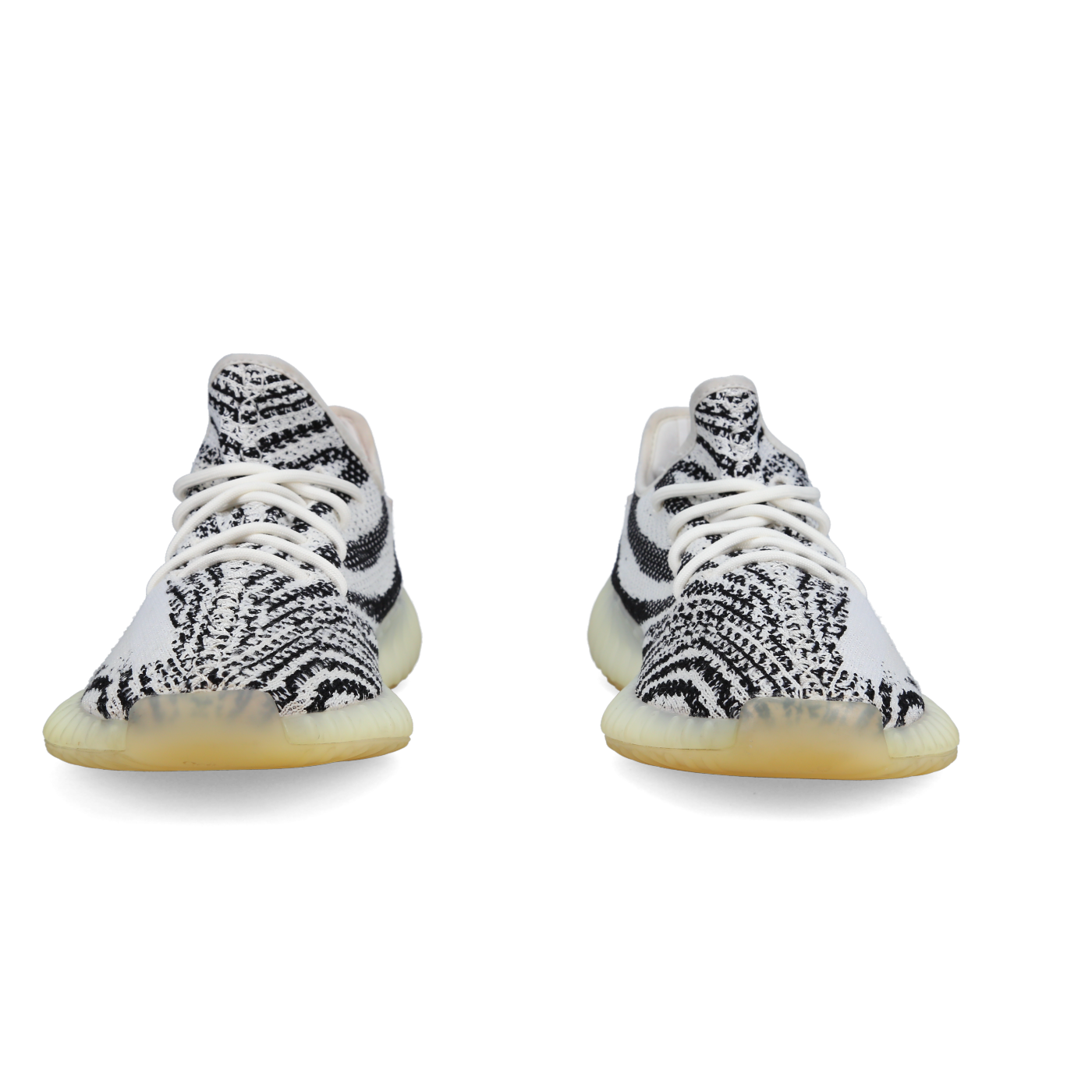 Adidas Yeezy Boost 350 V2 'Zebra' - Back View