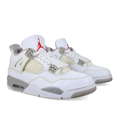 Jordan 4 Retro 'White Oreo' - Front View