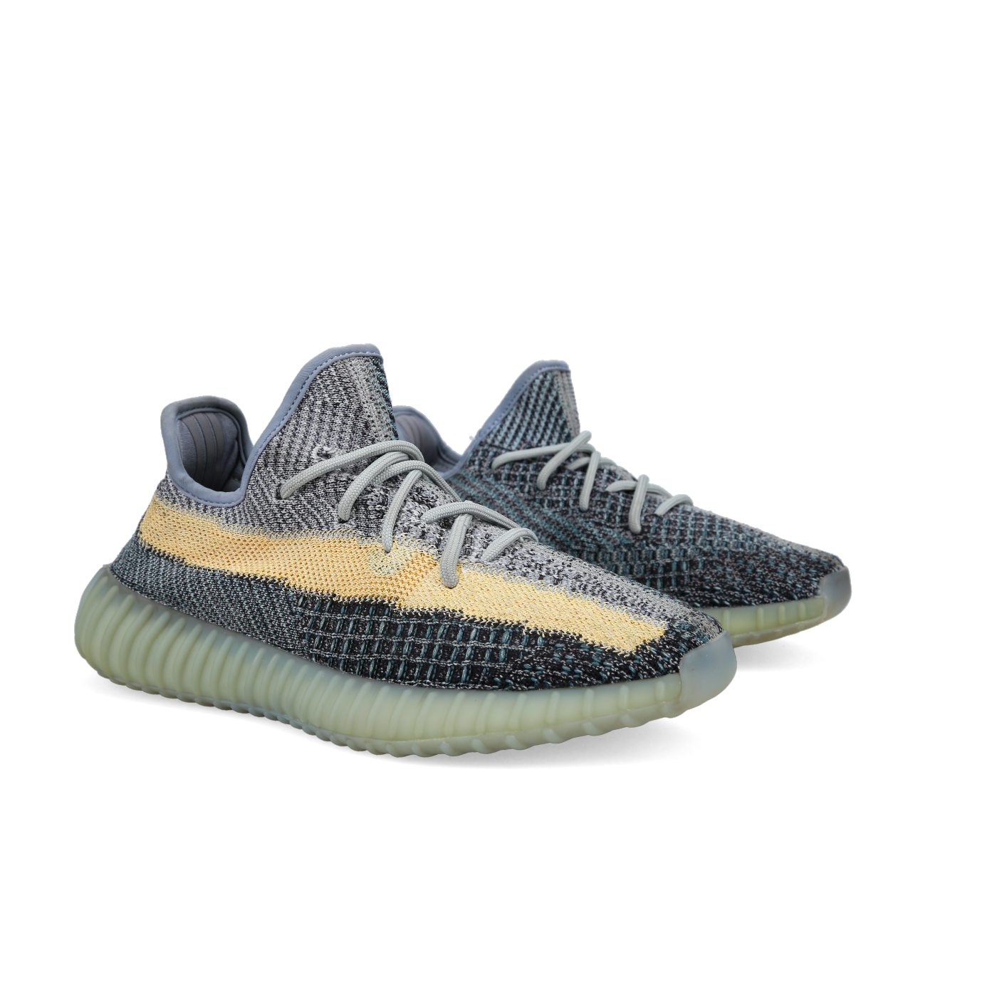 Adidas Yeezy Boost 350 V2 'Ash Blue' - Front View