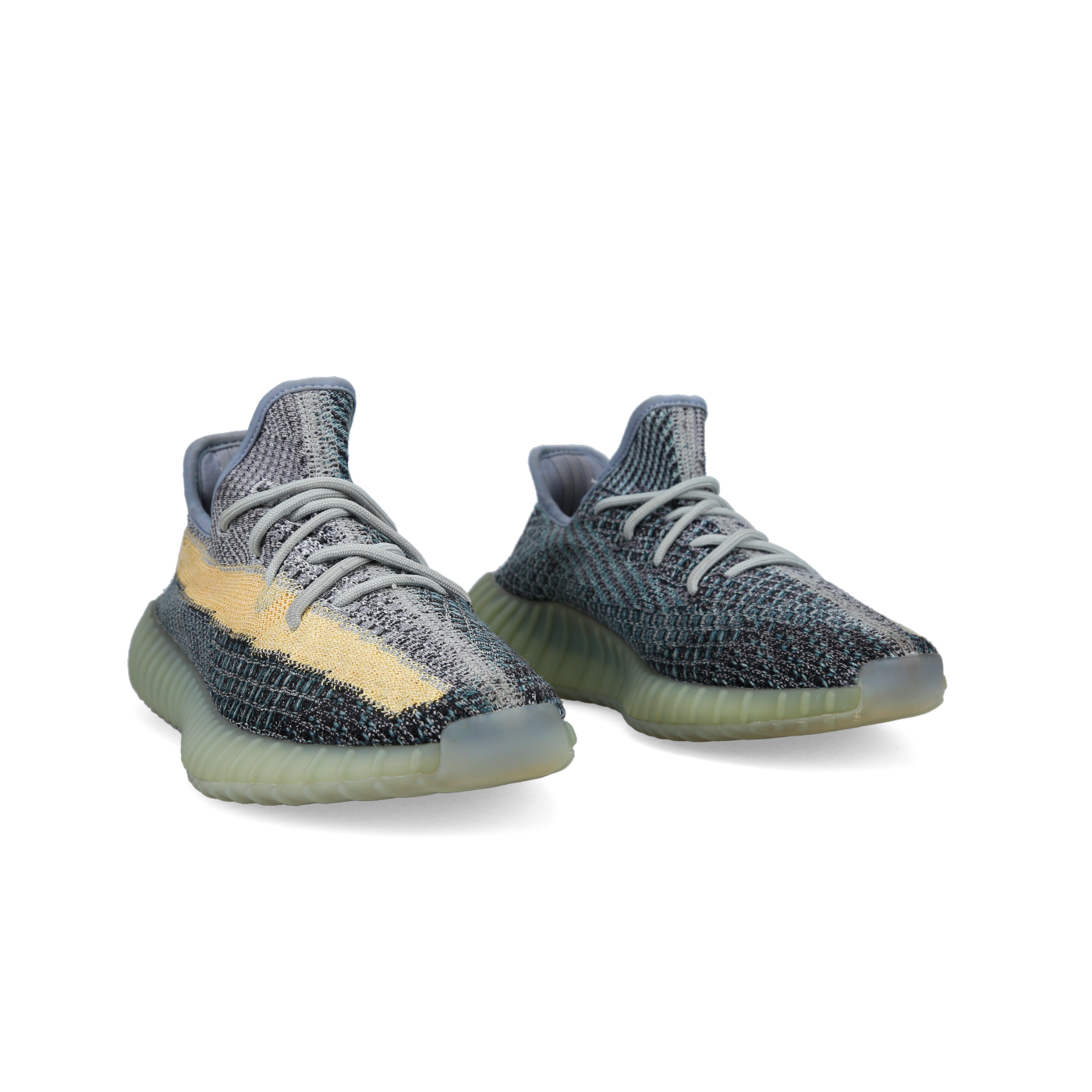 Adidas Yeezy Boost 350 V2 'Ash Blue' - Side View