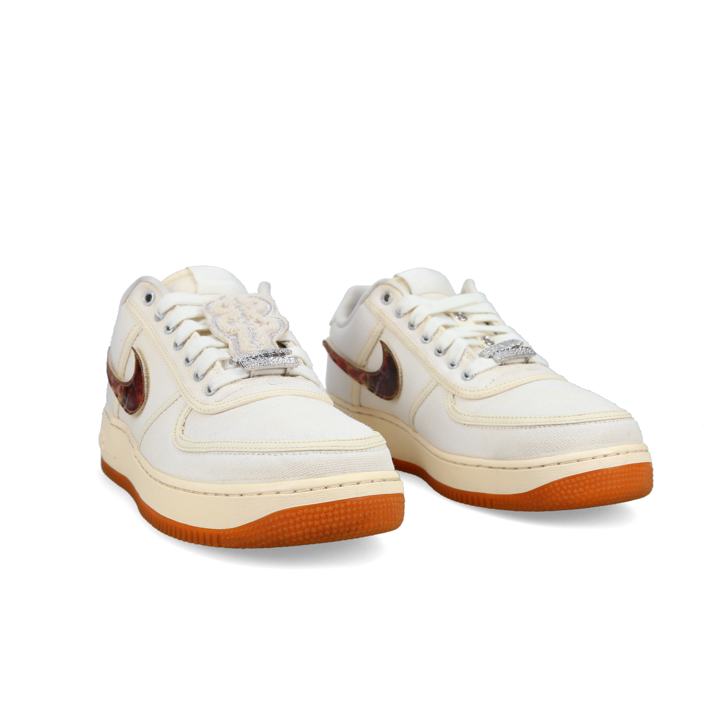 Travis Scott X Nike Air Force 1 Low 'Sail' - Side View