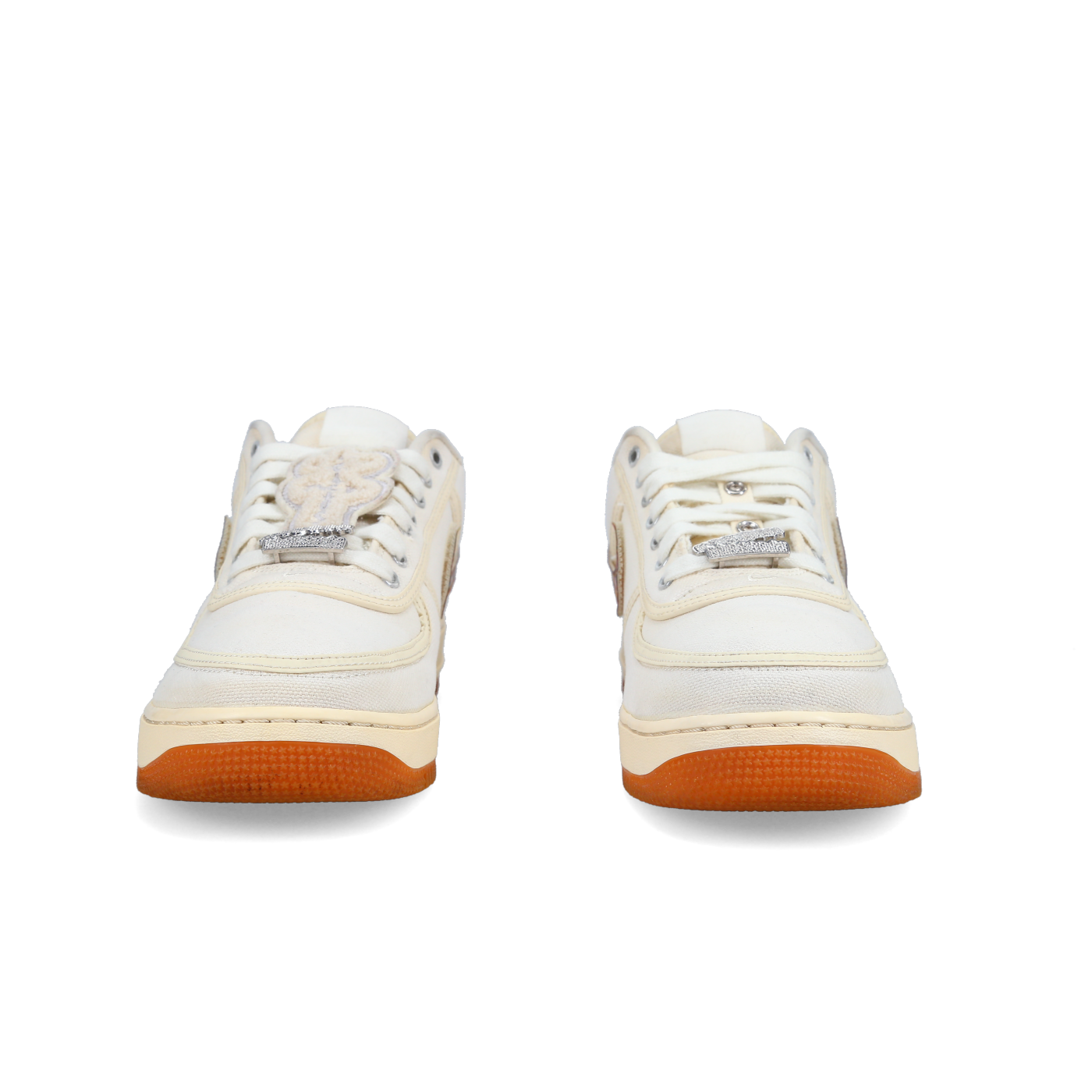 Travis Scott X Nike Air Force 1 Low 'Sail' - Back View