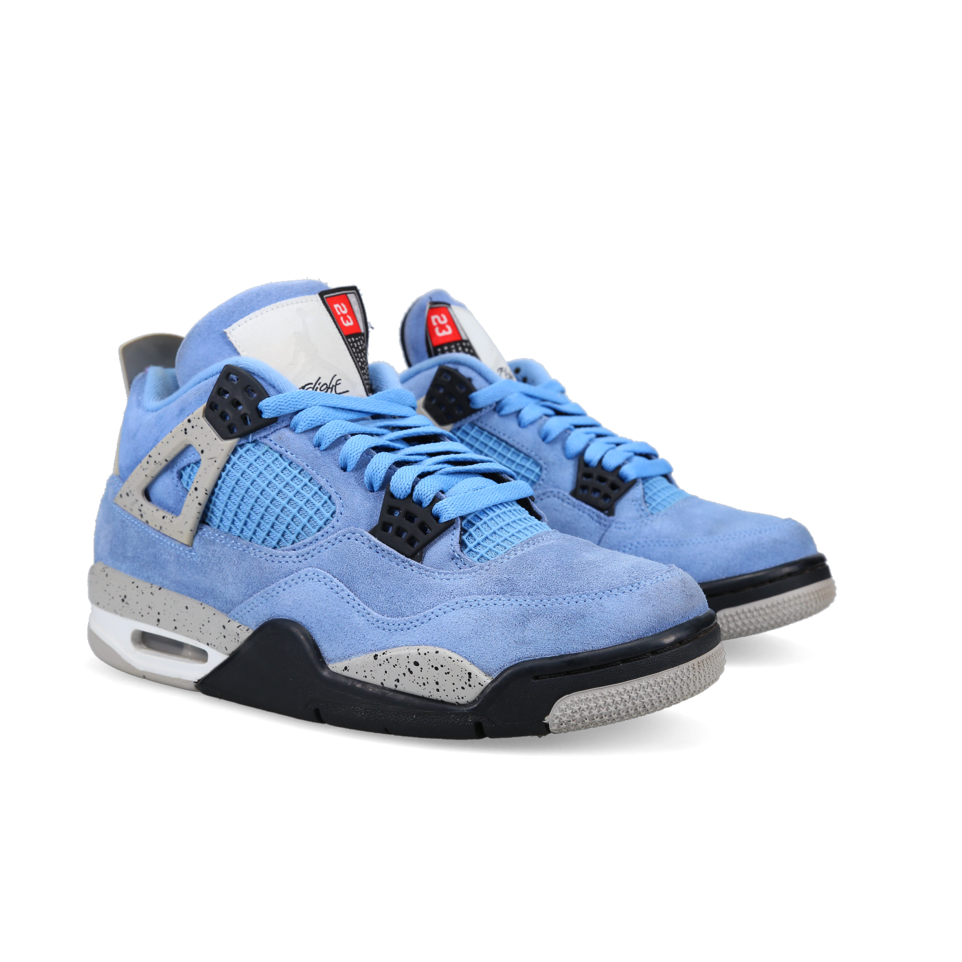 Jordan 4 Retro 'University Blue' - Front View