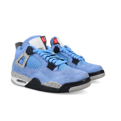 Jordan 4 Retro 'University Blue' - Front View