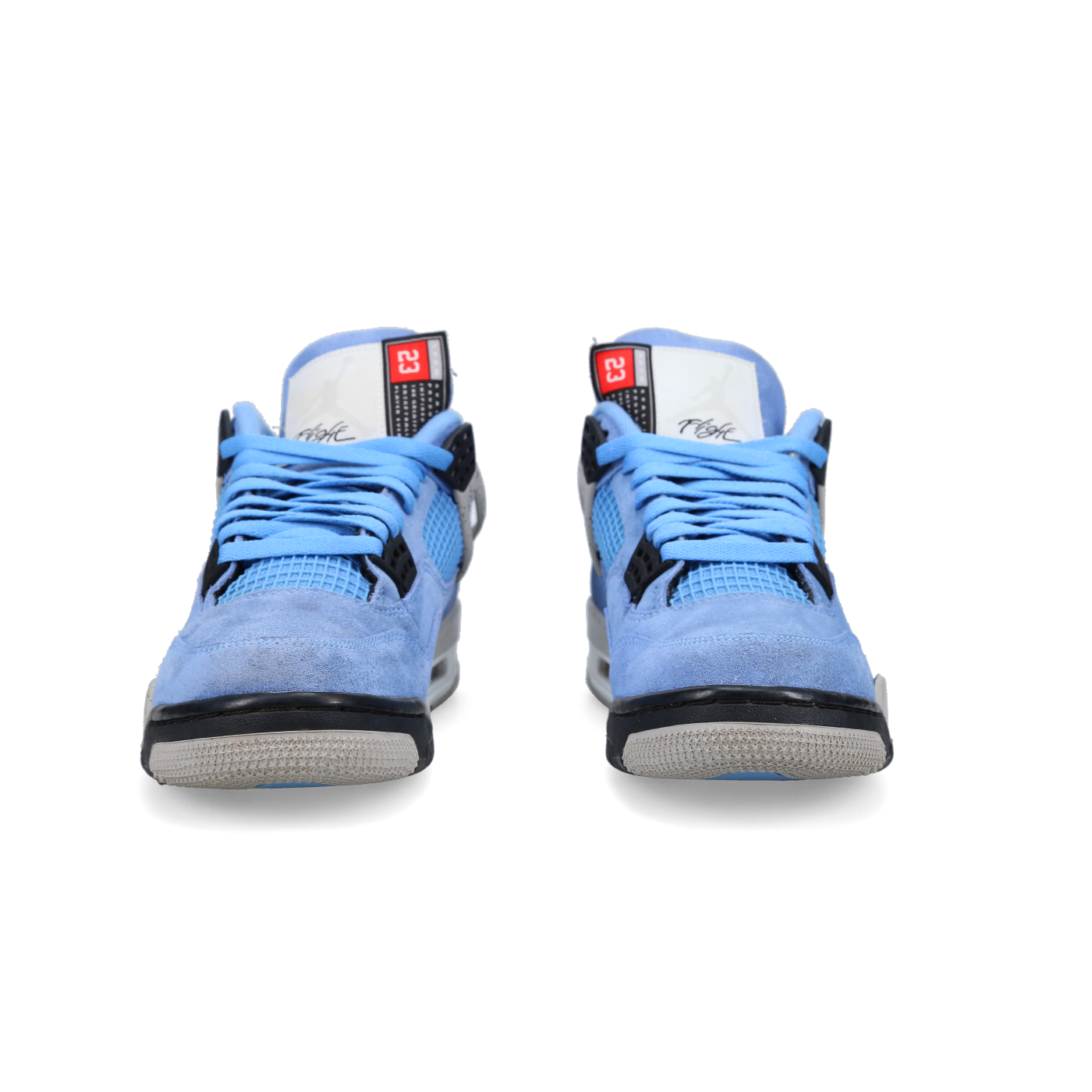 Jordan 4 Retro 'University Blue' - Back View