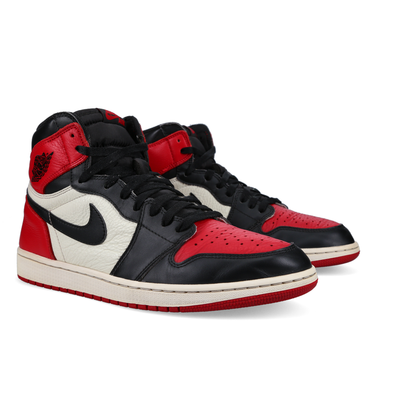 Jordan 1 Retro High OG 'Bred Toe' - Front View