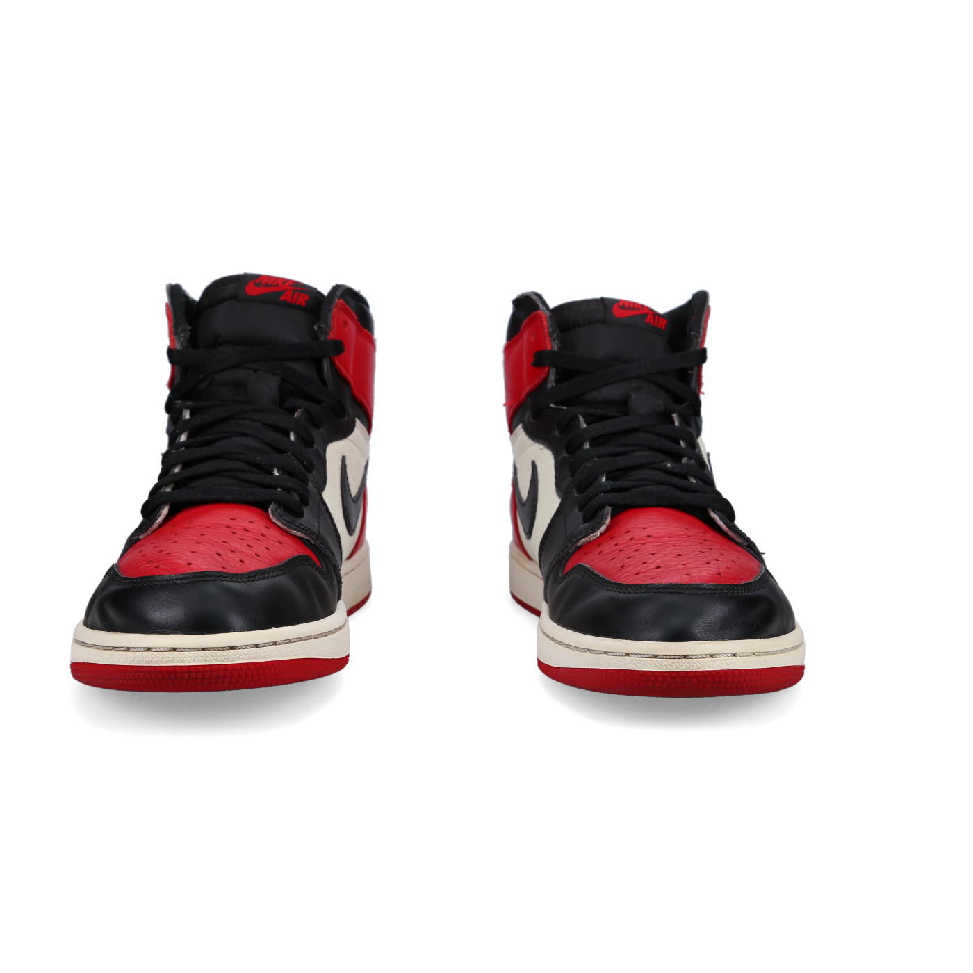 Jordan 1 Retro High OG 'Bred Toe' - Back View