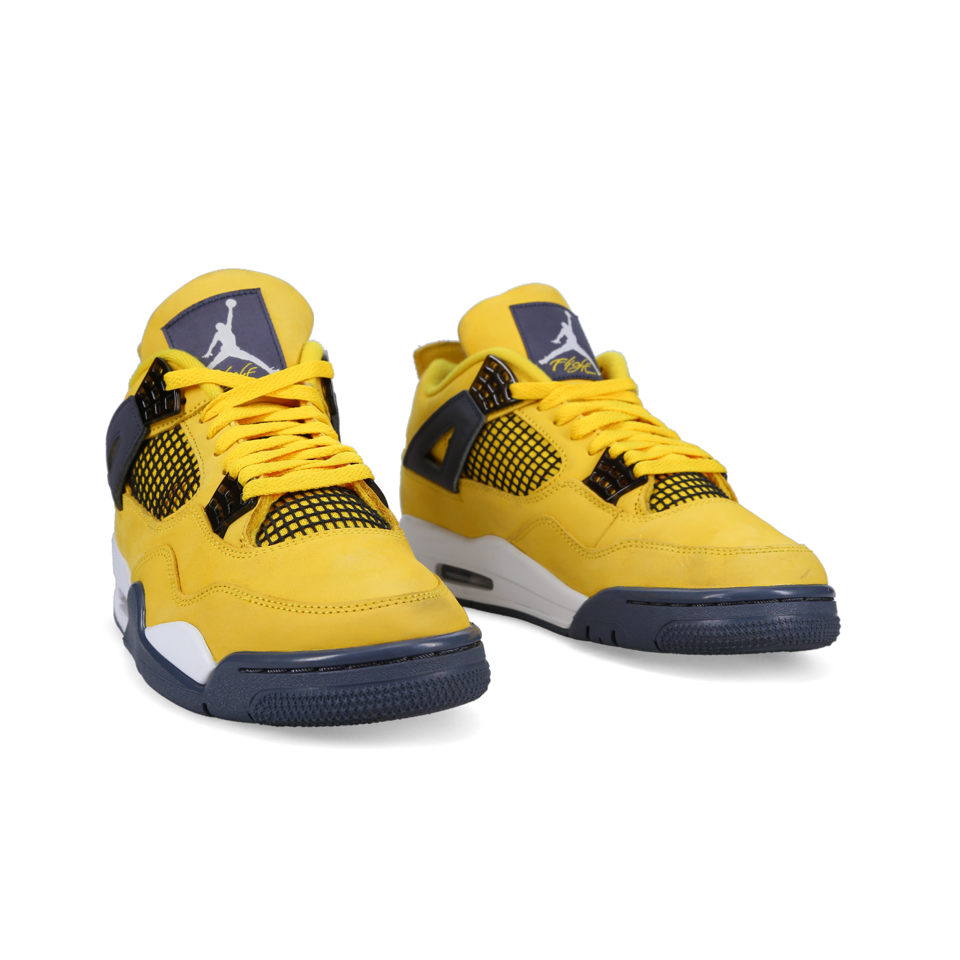 Jordan 4 Retro 'Lightning' 2021 - Side View